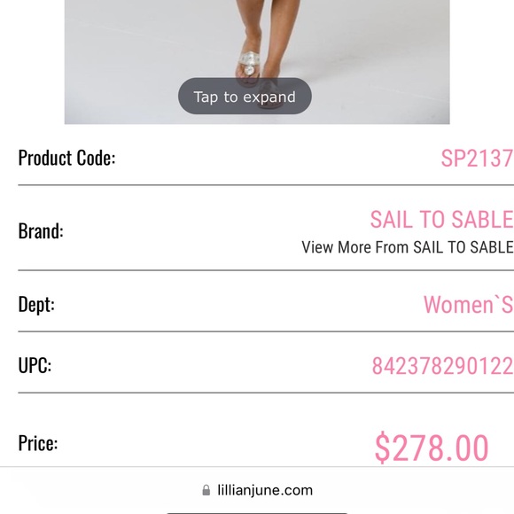 Sail to sable FLORAL LACE BELL SLEEVE DRESS - Picture 5 of 5